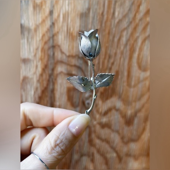 Bundle of 3 Rose brooches - Picture 13 of 13